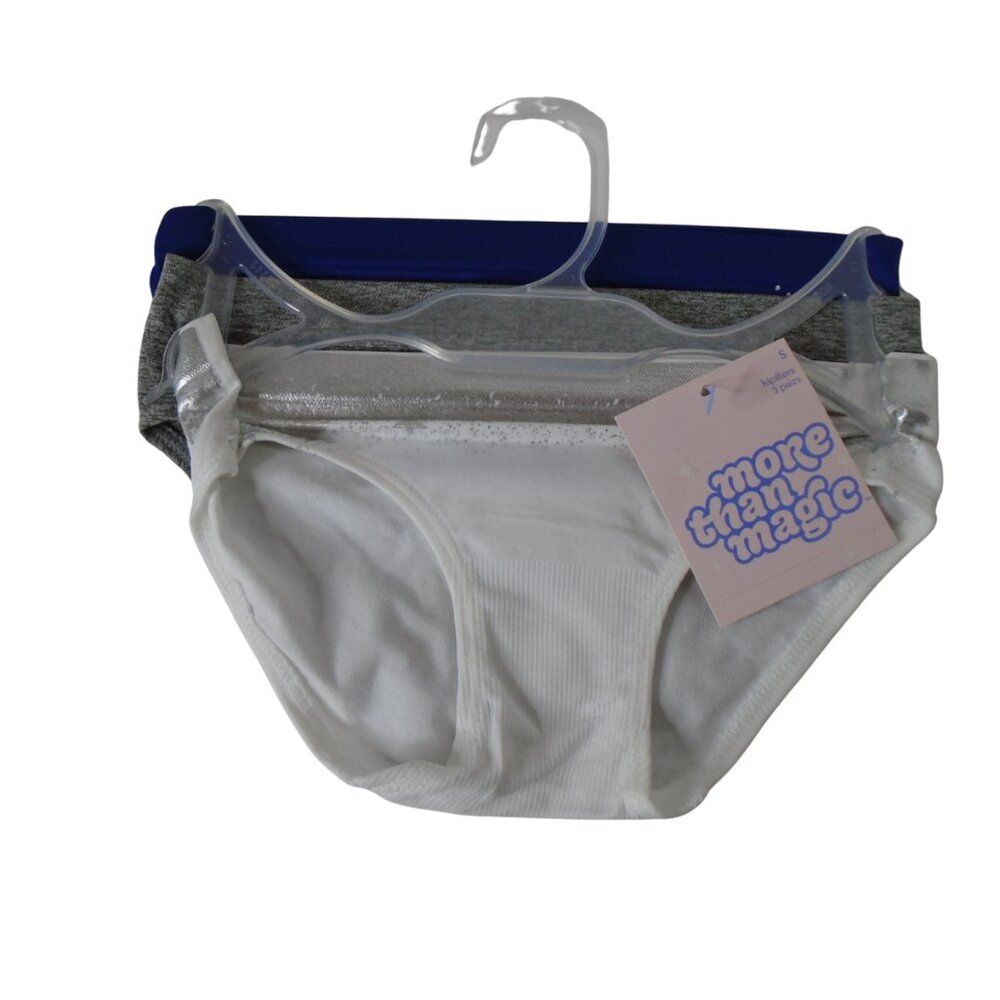 More Than Magic Girl's Hipsters Size Small Pack of 3